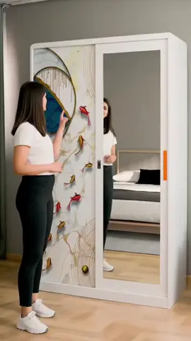 LENO Lemari Baju Sliding 2 Pintu lemari baja#lemari #lemaripakaian #lemarikaca #lemaribaju #lemaribaja 