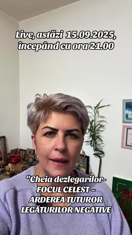 FOCUL CELEST – ARDEREA TUTUROR LEGĂTURILOR NEGATIVE #paulaneacsu #CheileDezlegarii #dezlegaridefarmec #live #foc 