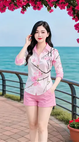 Bộ Set Áo Tay lở Quần Đùi Mặc ở nhà đi chơi du lịch #phamducviet81 #thoitrangnu #thờitrangnữ #thơitrangnu #đobonu 