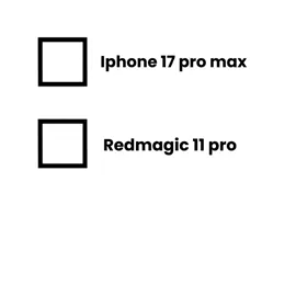 #redmagic11pro better than #iphone17promax 