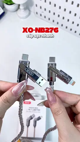 Sạc nhanh mà nó tiện #unboxing #review #capsacnhanh #capsac4in1 #xolife 