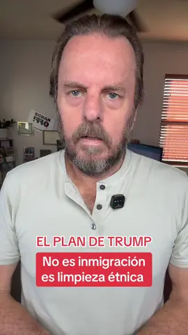 Esto puede ser difícil de creer, pero es la pura verdad, el ataque de Donald Trump contra los inmigrantes va mucho más allá de las políticas de Biden en el pasado, es un plan sistemático para limpiar la sangre de este país #DonaldTrump #Inmigracion #Plan #LimpiezaÉtnica #Latinos