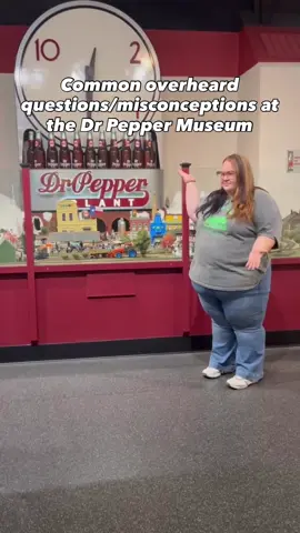 but that’s why we’re here to help share the history of Dr Pepper and the soft drink industry!🤠 #museumtok #drpeppermuseum #texasmuseum #historytok #drpepper 