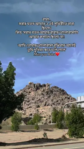 #বাবা যার বাবা নেই সে বুঝে বাবা না থাকার কষ্ট...🥀Foryou Tiktok video