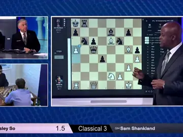 wesley so vs sam shankland 2025 us chess championship, round 3 #fyp #viral #edit #chess #phonk