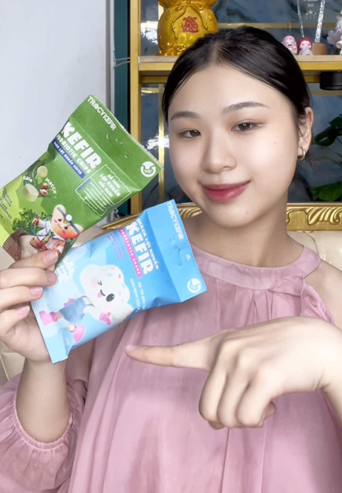 Snack có lợi cho đường ruột ☺️☺️☺️ #Tracykefir #snackanvat #snackhealthy  #anvatchobe #snackloikhuan