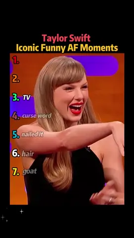 Taylor Swift  Iconic Funny AF Moments#celebrity#foryou#usataylorswift