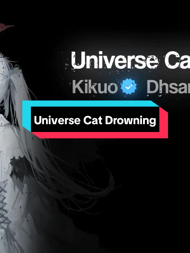 Universe cat drowning🎭🎶 |                                                                                                             This song so....🎧🔥[What next?]#lyrics#music#100k#song#fypシ 