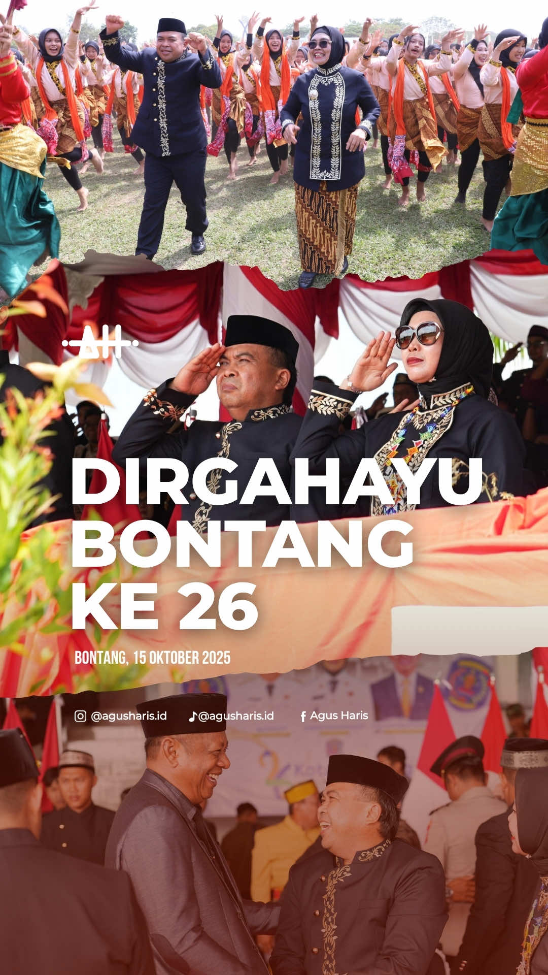 Dirgahayu Kota Bontang ke-26 🎉 Hari ini kita merayakan lebih dari sekadar usia kota — kita merayakan semangat, kebersamaan, dan kerja keras seluruh masyarakat Bontang. Selamat ulang tahun, Bontang!