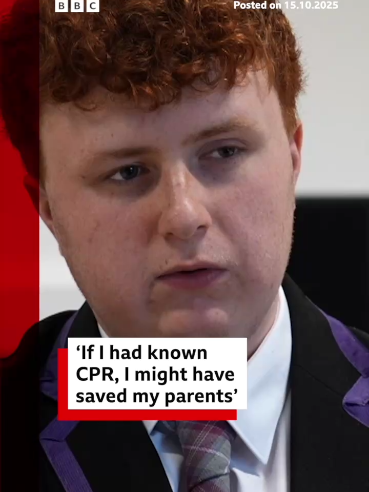 Sixteen-year-old Cameron McGerr’s campaign - called Pulse of Life - aims to get CPR taught in schools across Scotland. #CPR #FirstAid #CardiacArrest #Scotland #School #News #BBCNews