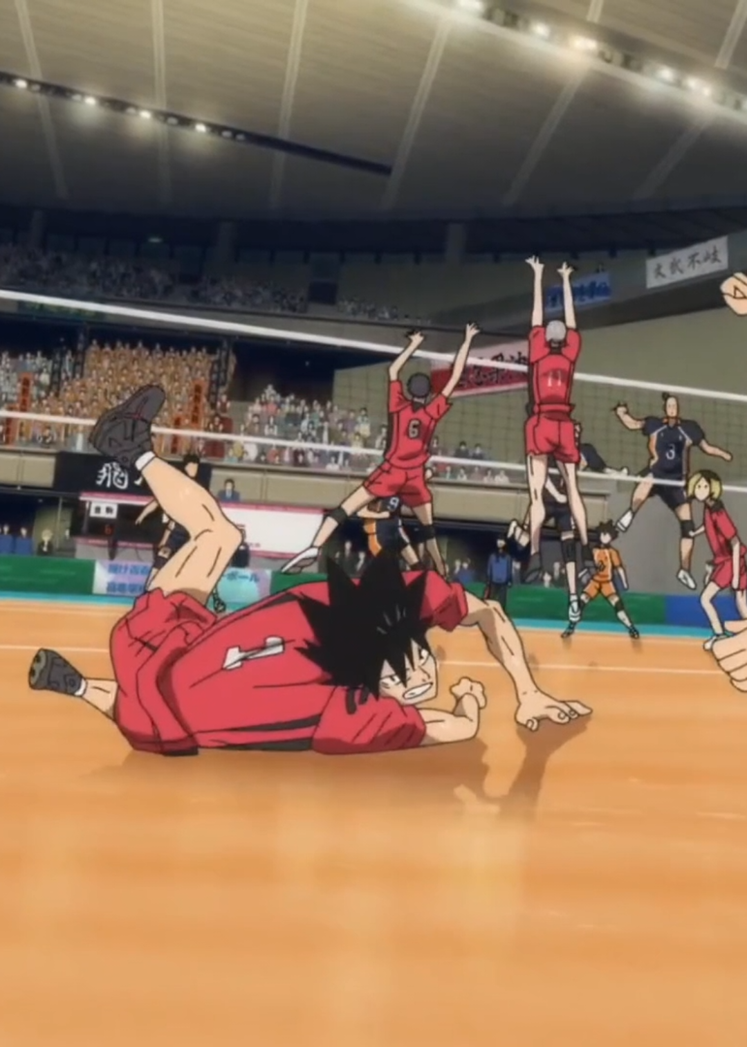 Full Play game Haikyuu // KARASUNO VS NEKOMA. #fakescene⚠️ #fypシ #fyp #anime #haikyuuedit 