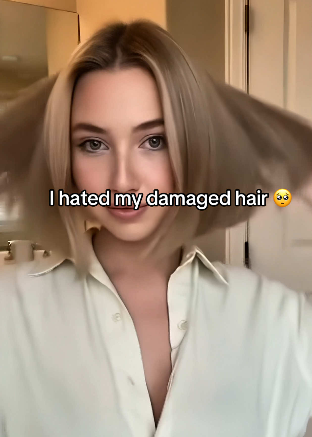 months of care, masks, and patience 💜 but it was so worth it 💆🏼‍♀️✨  #haircare #hairtransformation #healthyhair #hairtok #hairjourney 