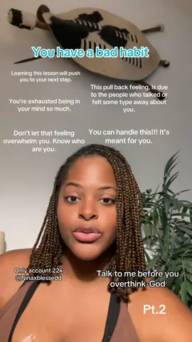 Give yourself a vacation from over thinking so much. #mind #vacation #message #fyp #proccess 