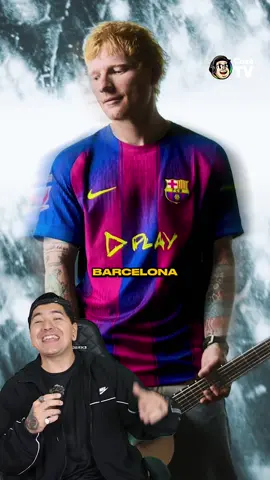E ESSA PARCERIA FODA QUE O @renexramirez TROUXE PRA GENTE? Simplesmente Barcelona, Ed Sheeran e vários outros nomes gigantescos da música, com sua marca registrada na camisa culé! Diz aí, qual você gostou mais? 👀 #CriadoresCazéTV #Barcelona #FutebolInternacional #tiktokesportes 