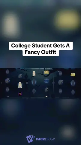 College Student Gets A Fancy Outfit