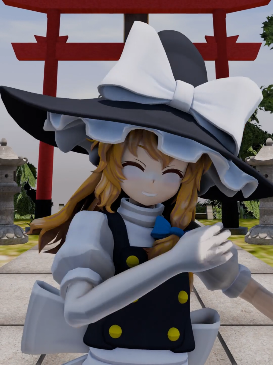 saw a couple of cool animations that people made based on the Metro Man edit and decided to try and make something too Marisa and Reimu models made by Schwarz Hakurei shrine scene made by NuKasa #東方project #東方 #touhouproject #touhou #marisakirisame 