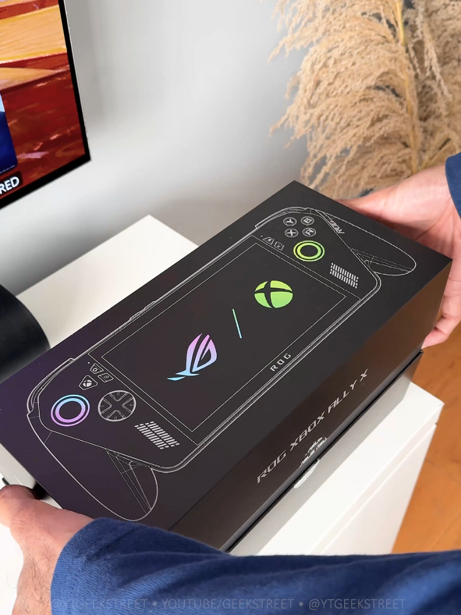 Unboxing the new ASUS ROG XBOX ALLY X Check out my full review  @ASUS ROG @Xbox #unboxing #simracinghardware #asusrogallyx #xbox #gamingconsole 