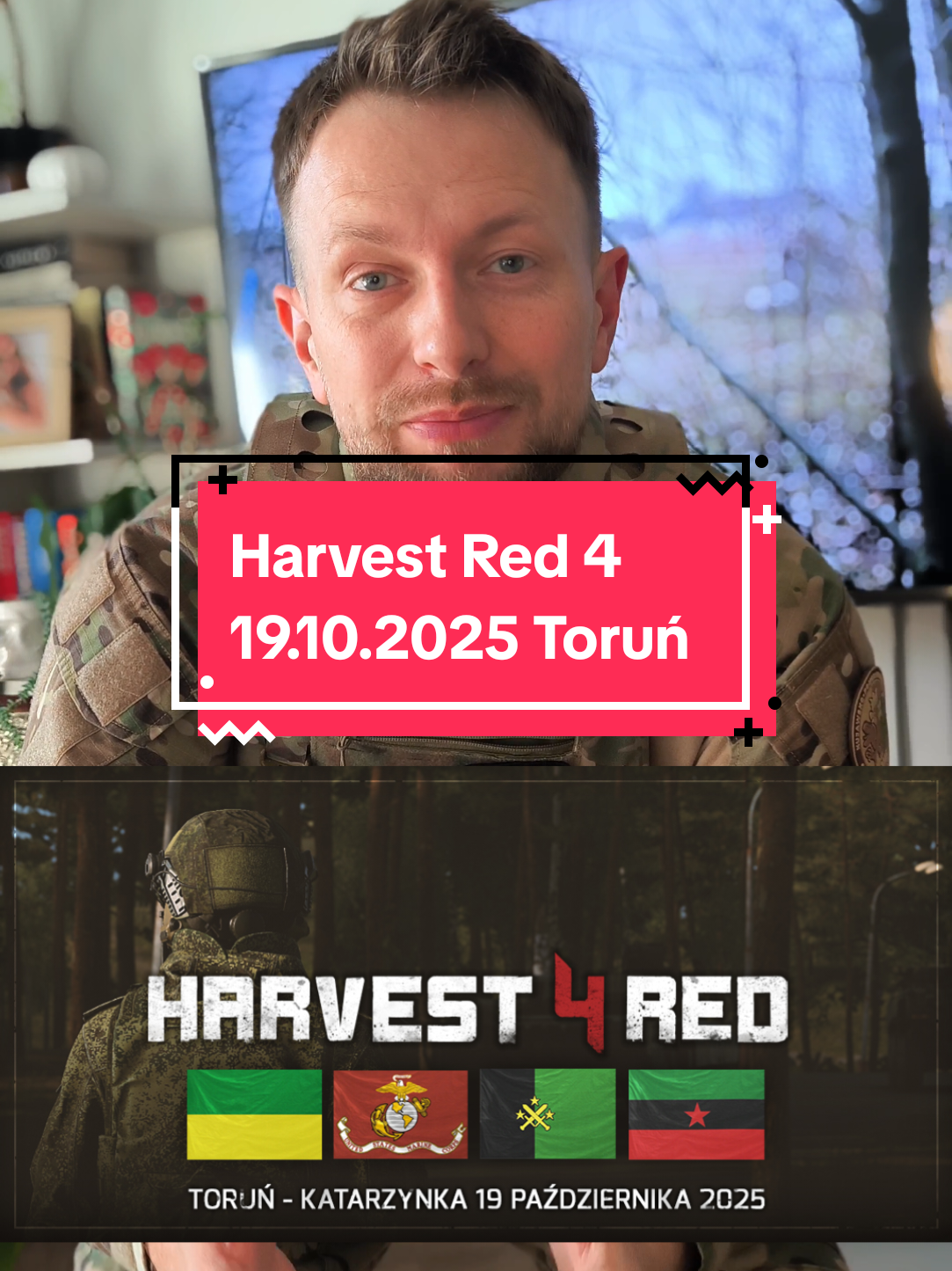 Blood Ravens ASG Toruń zapraszają na wydarzenie w klimacie fabularnym z kampanii gry Arma 2. To już czwarta edycja zmagań po toruńskiej Czarnorusi. To jedna z największych rozgrywek airsoftowych w kujawsko-pomorskim. Link do wydarzenia i formularza do zapisów znajdziecie w moim BIO. Z kim się widzę na miejscu? 😎 #airsoft #airsoftpolska #harvestred #lennyasg #rozgrywka 