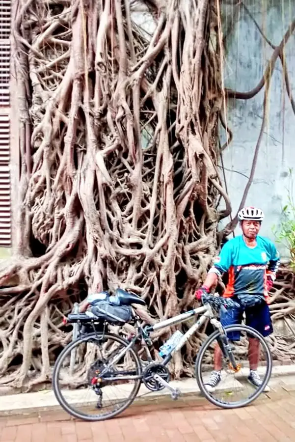 Akar pohon yang paling viral di kota lama Semarang... yang sering untuk foto foto oleh para wisatawan yang berkunjung kesana... . . #kotalama #kotalamasemarang 
