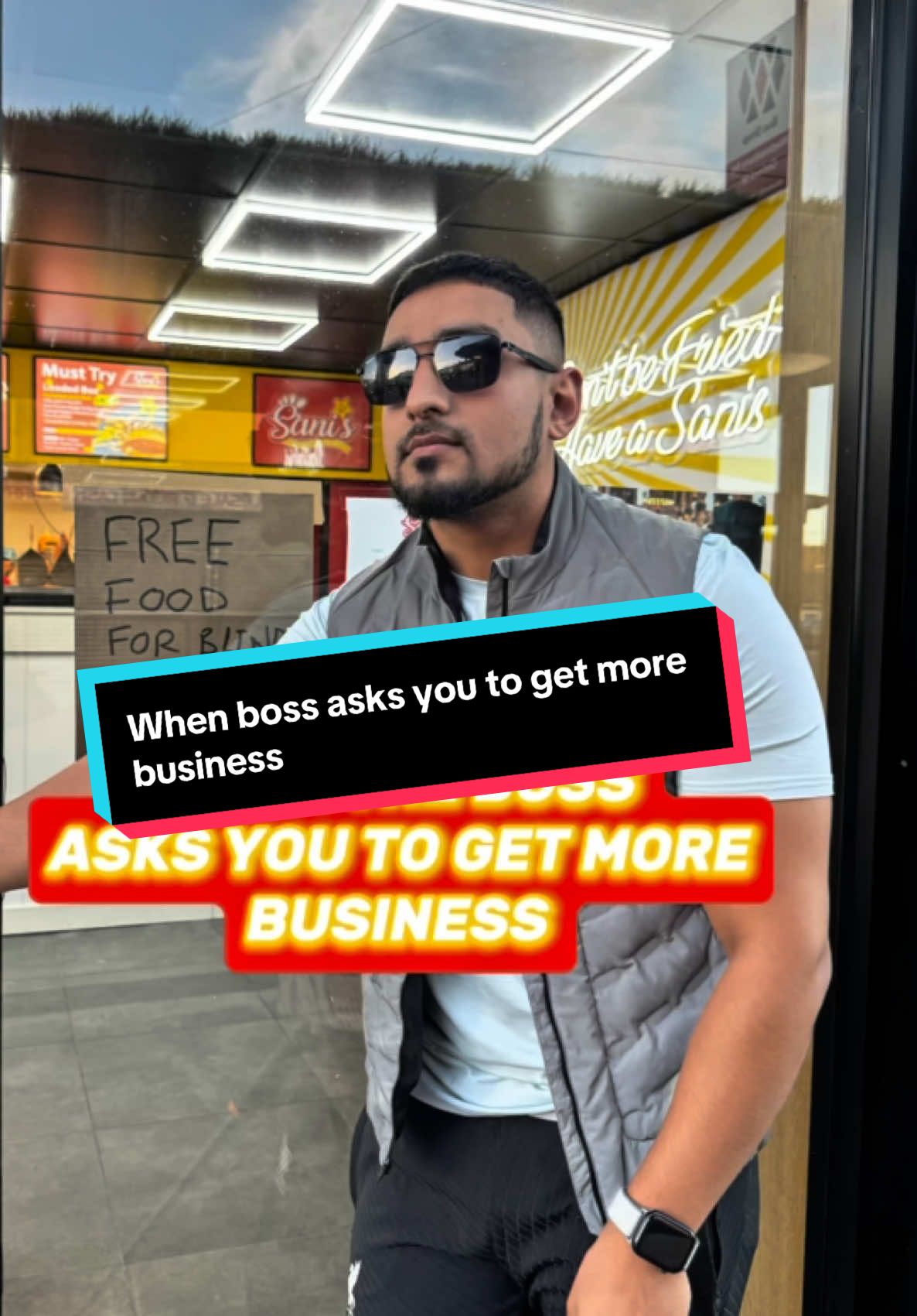 Free food for blind people 😉  @mr.shakeofficial @Thahir_vlogs 🍉 @RIPFLEX  #skit #funny #sanis #3lancemarketing 