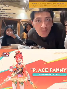 Aeron yee idolanya sa geloo ,APIIPII 🥰🥰🥰 #MLBB9TH #mlbb #laron #alyssa #aeronshikii 