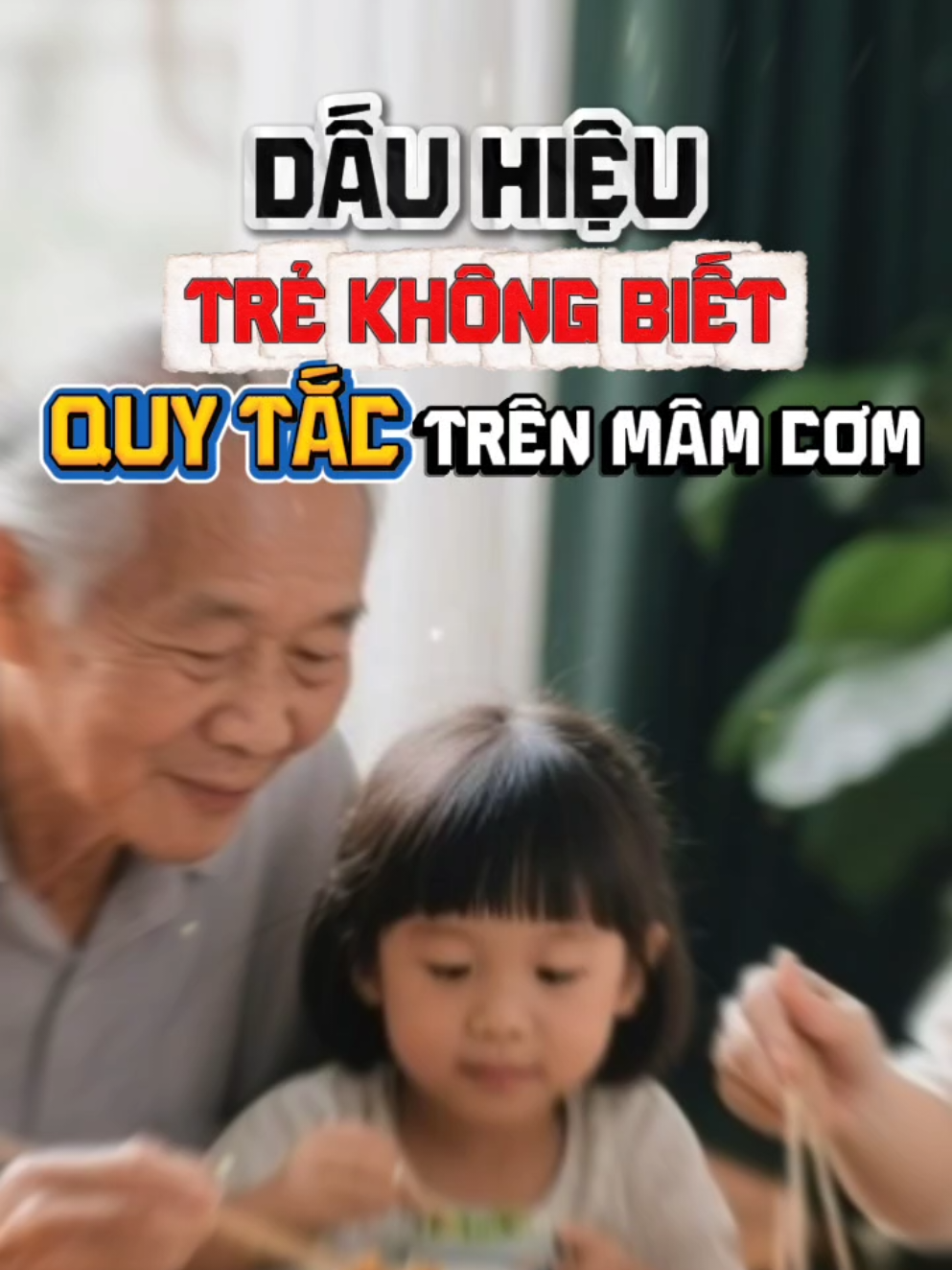 Dấu hiệu trẻ không biết quy tắc trên mâm cơm. “Một đứa trẻ cư xử trên mâm cơm, chính là tấm gương phản chiếu cách cha mẹ dạy con. Bữa cơm không chỉ nuôi thân thể, mà còn nuôi dưỡng lễ nghĩa, nhân cách và tình yêu thương.” 🍚 #dayconlamnguoi #pheptacbanan #mamcomgiadinh #giaoducconcai #cachdaycon