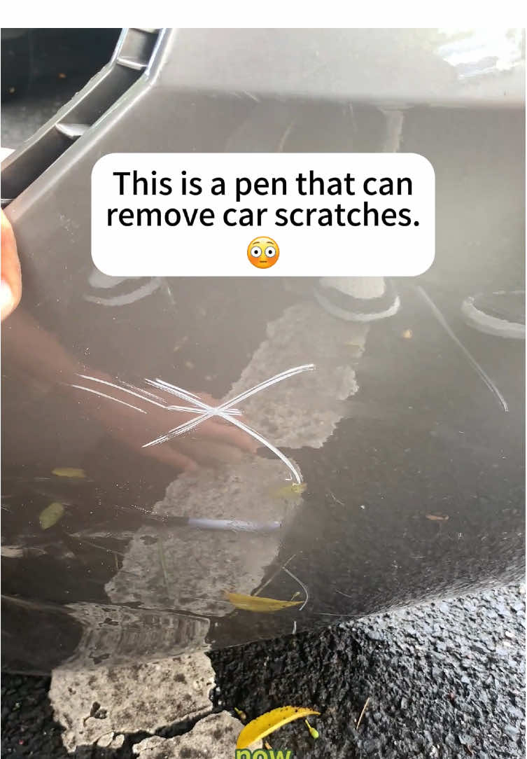 Remove car scratches instantly!🚗✨2pcs magic pen-Quick fix for any car paint!#fyp #cars #tiktokshoprestock #magicscratchpen #magictrick 