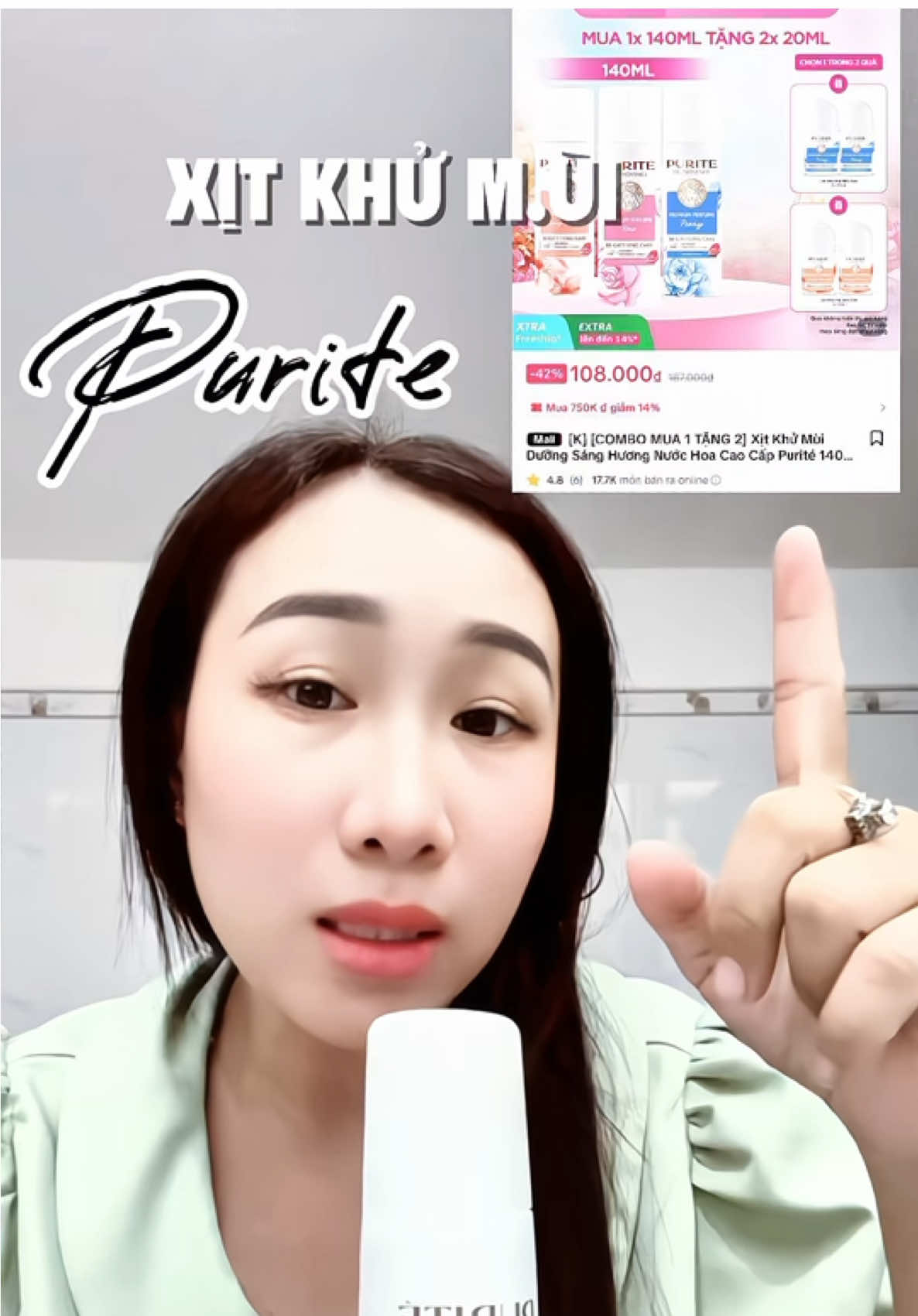 Shop bán 2xx tui săn được 1xx nhỏ xíu luôn! Chốt lẹ trên video tui nha các bà ơi! Deal hời giá tốt đang có đó #xitkhumui #duongsang #nuochoa #purite #nhacohau @Tạp Hoá Cô Hậu  @Nhà Cô Hậu  @Nhà Cô Hậu 