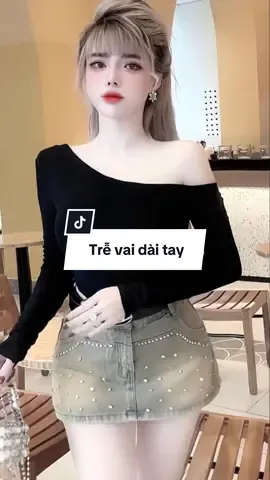 Áo trễ vai tay dài cực dễ mix đồ ☺️  @Mix&Đẹp  @Mix&Đẹp  @Mix&Đẹp #thoitrang #mixdep #fyp #ao #aonu 