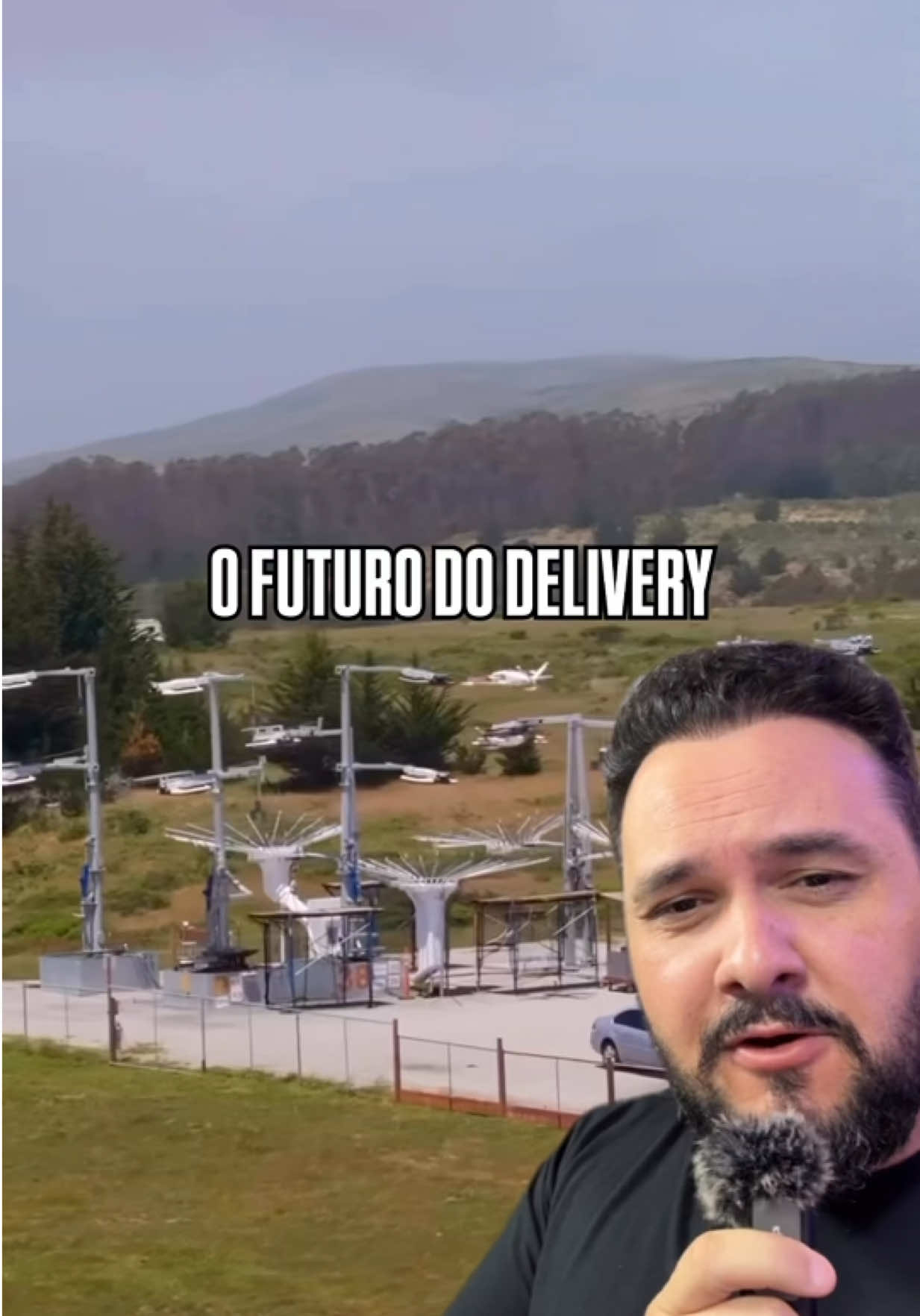 Esse é o futuro das entregas, mas isso funcionaria no Brasil? #inteligenciaartificial #tecnologia #inovação #drones #delivery