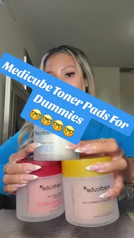 💗✨Medicube Toner Pad Bundle✨#medicubezeroporepad #medicuberedsuccinicacidpeelingpads #medicubetonerpads #tonerpads #tiktokshopcreatorpicks 