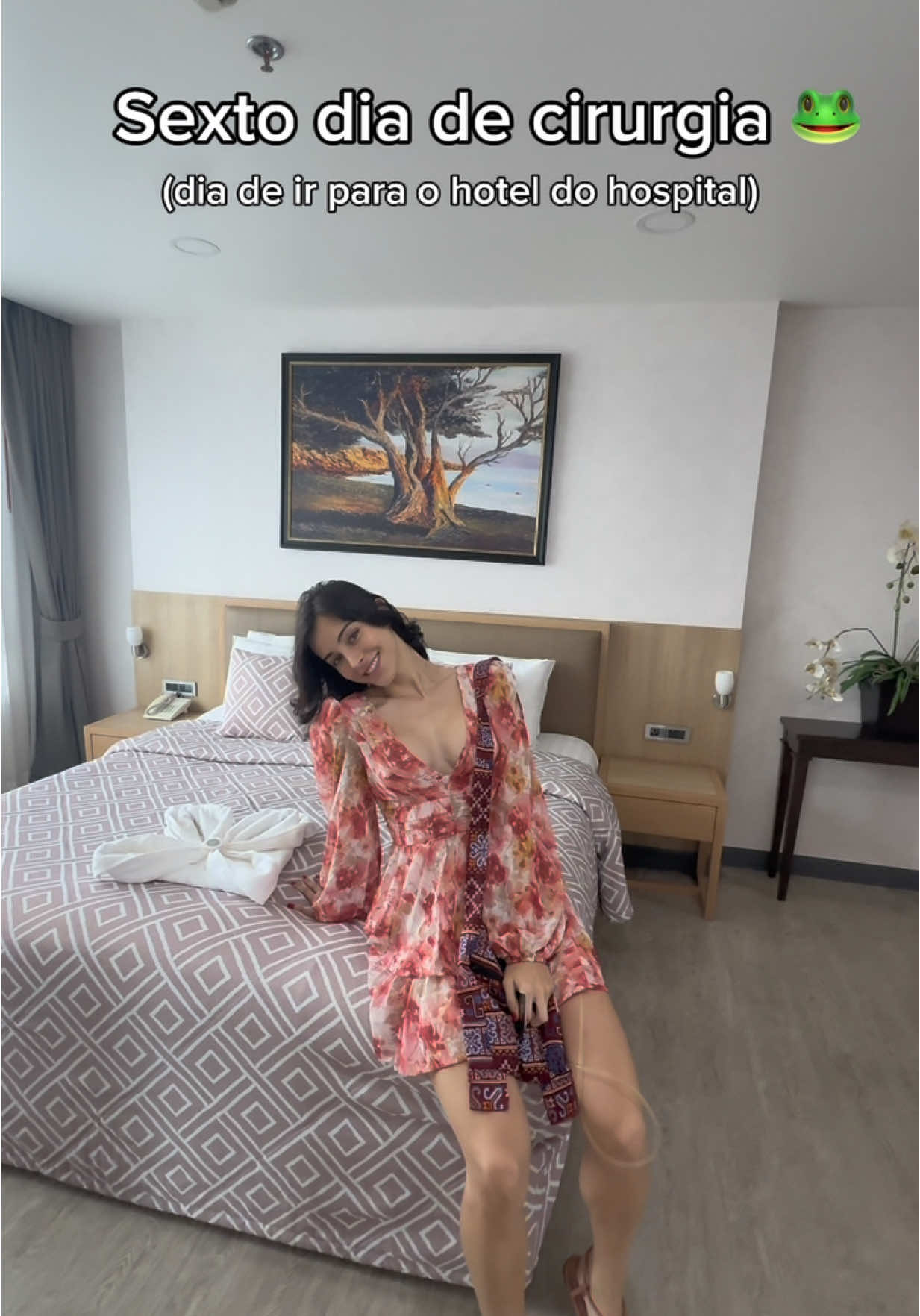 Dia de ir para o hotel do hospital, o que acharam do quarto? 