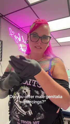 I offer ALL TYPES of piercings!! And I DO enjoy doing them!! 🤷🏻‍♀️ #professionalbodypiercer #piercer #piercerlife #bodypiercing #fyp @BHS Ptown 