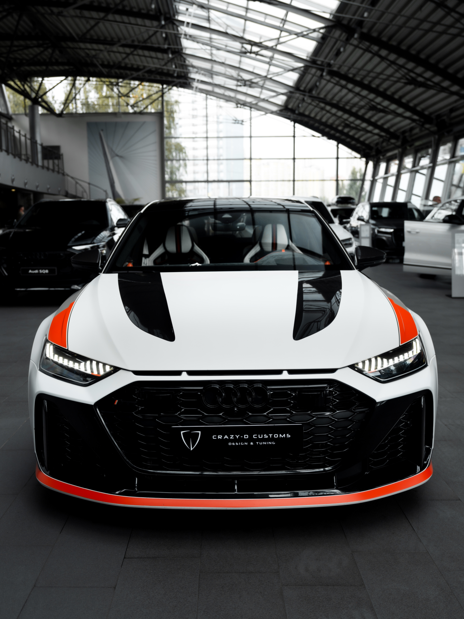 Audi RS6 GT Performance by Crazy D Customs Нова ера динаміки та дизайну. Audi RS6 GT Performance - це не просто універсал. Це витвір інженерного мистецтва, який поєднує швидкість суперкара і комфорт гран-турера. Crazy D Customs довів кожну деталь до досконалості: - повний ребілд салону з комбінацією алькантари, перфорованої шкіри та акцентами в GT-палітрі (білий / чорний / помаранчевий); – карбонові елементи, вишукано прошиті помаранчевою ниткою - від керма до підлокітника; – унікальні сидіння GT-специфікації з фірмовим вишитим логотипом і посадкою рівня треку; – повна адаптація інтер’єру під концепцію «road & race». Це автомобіль, який створений для тих, хто не просто їздить - створює момент. Для тих, хто цінує звук V8, ідеальну ергономіку, і хоче, щоб навіть салон «дихав» швидкістю. GT-версія від Crazy D Customs - це просто тюнінг. Це твоя ідентичність. Деталі, консультація та персоналізація №1 у Crazy D Customs. 👉 [@daniel_crazydcustoms] #RS6GT #CrazyDCustoms #AudiPerformance #MadeInUkraine #danielcrazydcustoms