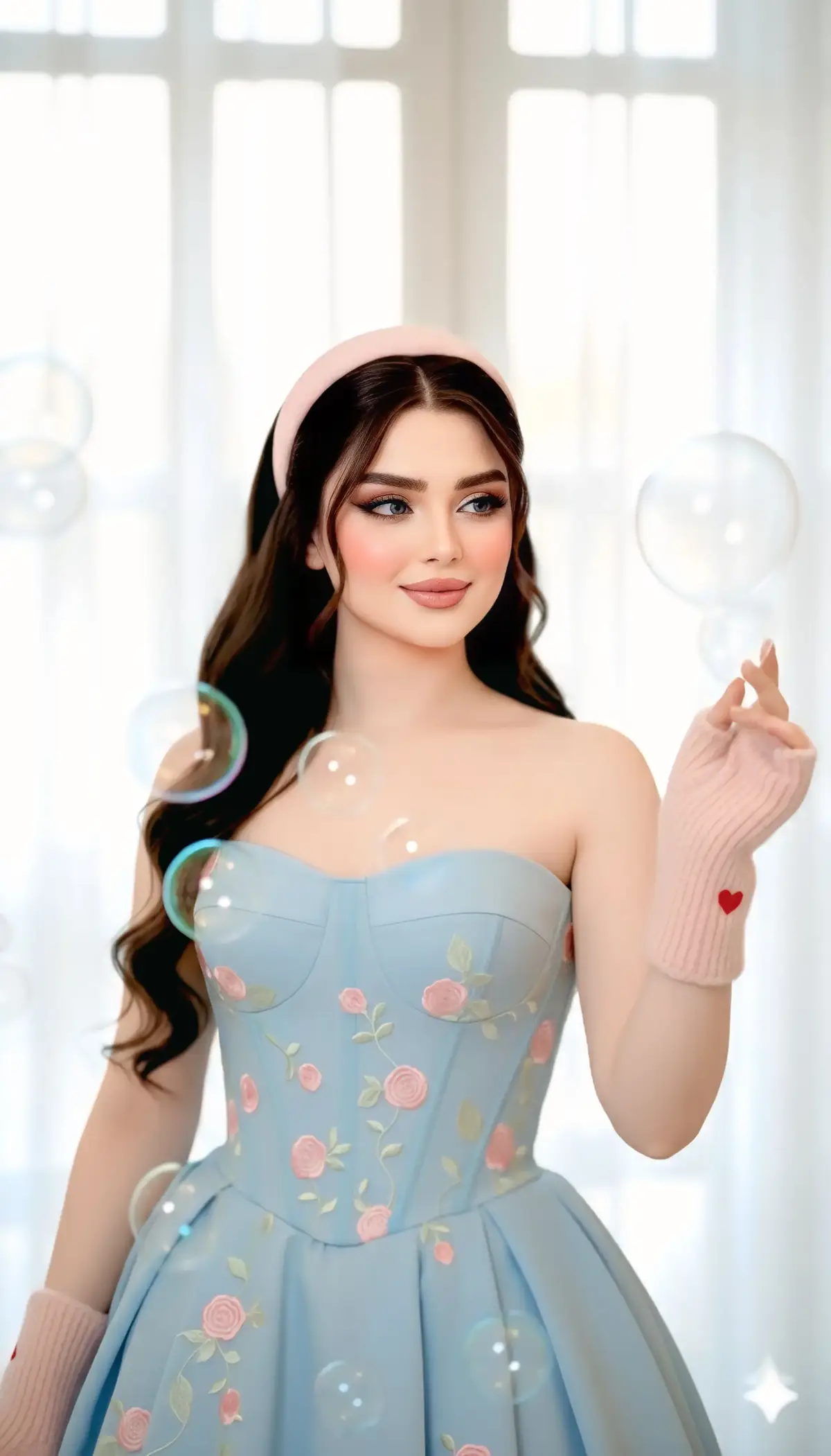 كليشات بناتيه #بس يمي😎#جمال اناقة#تصميمي❤️ #ذكاء_اصطناعي #gemini كليشه كلها جمال ودلال 😎حصرا يمي 