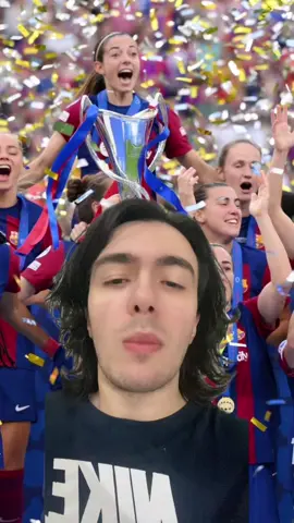 Champions league femenina si señor #fut #deporte #deportes #deportesentiktok #futbol⚽️  