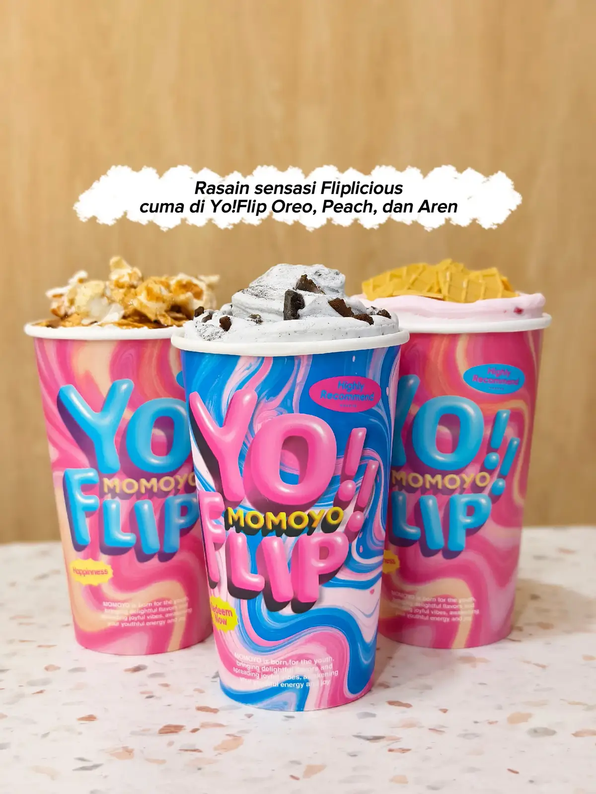 Minuman ini yang selalu bisa naikin moodku jadi 100% Kalian juga cobain guys dijamin bakal ketagihan ‼️ #momoyo  #yoflip  #momoyoyoflip  #yoflipmood  #momoyoflip 