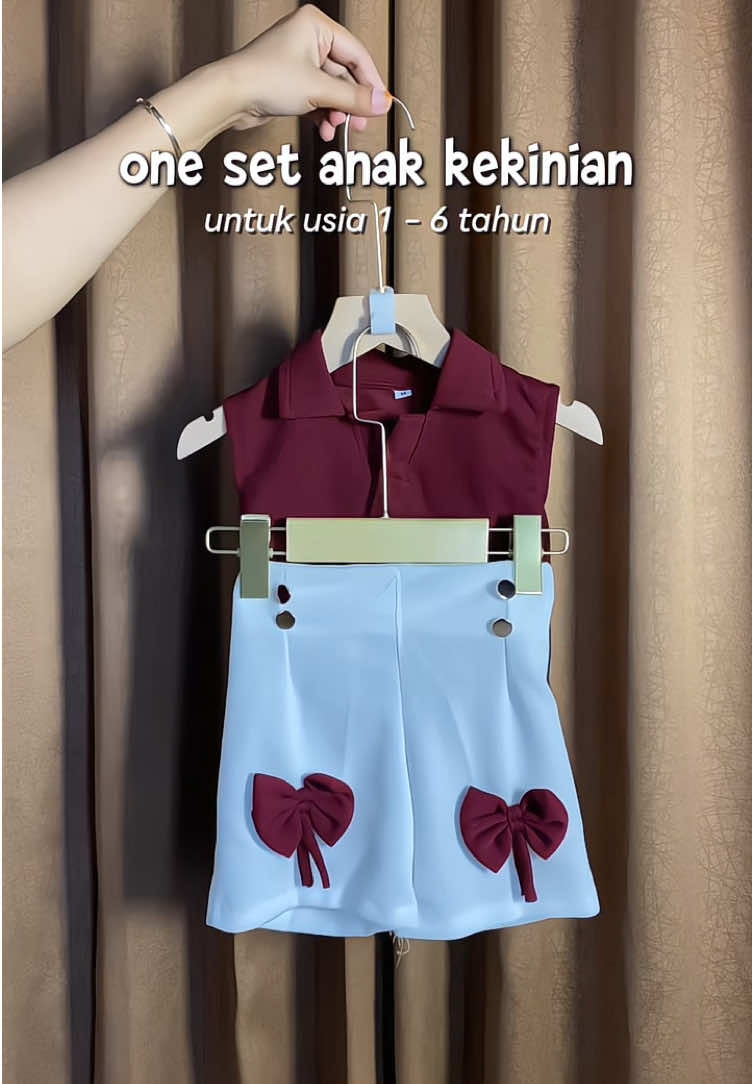 model cantik banget nih #setelananak #bajuanakcewek 