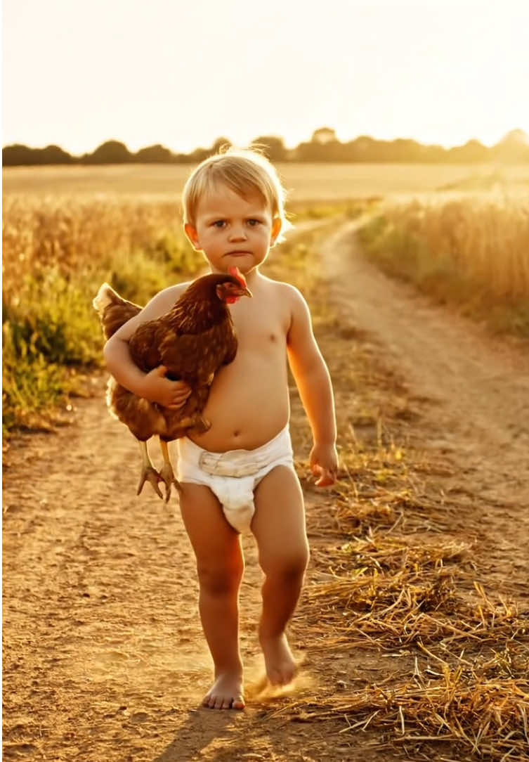 Querem ver o galo com a galinha? 😂😂 #bebestiktoks #vaiprofycaramba #veo3 #ia #bebe 