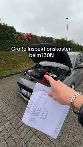 Das hat mich die große Inspektion beim i30N gekostet   - - - #service #fyp #fürdich #hyundai #i30n 