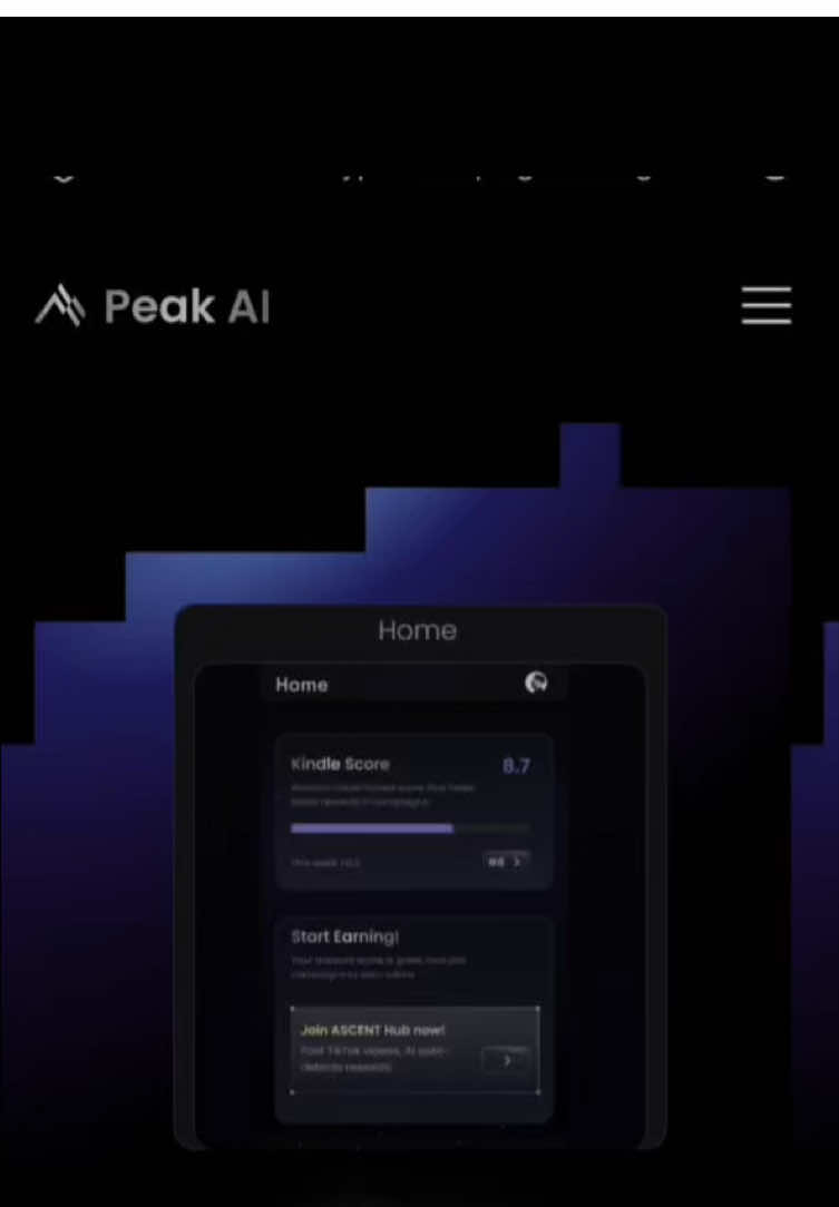 Tutorial join Peak AI #peakai #takeapeakai 