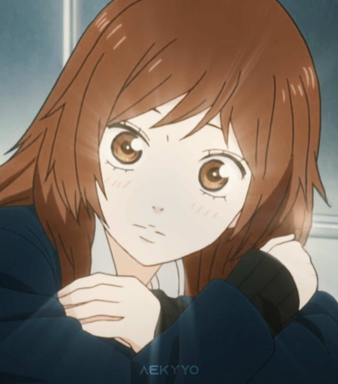 this will probably flop again BUT WHATEVSSS 😞😞 #aoharuride #bluespringride #futabayoshioka #koumabuchi #anime blue spring ride kou x futaba edit