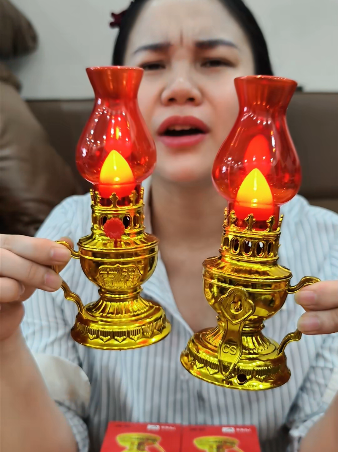 Combo 2 Đèn Thờ Vĩnh Cửu Dùng Pin tiết kiệm điện #dentho #denthovinhcuu #tiktokshop #cotiennhacua98 