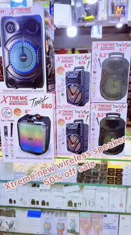 Xtreme bluetooth Speakers, 50% off sale #trending #Vlog #viral #foryoupage #foryou 