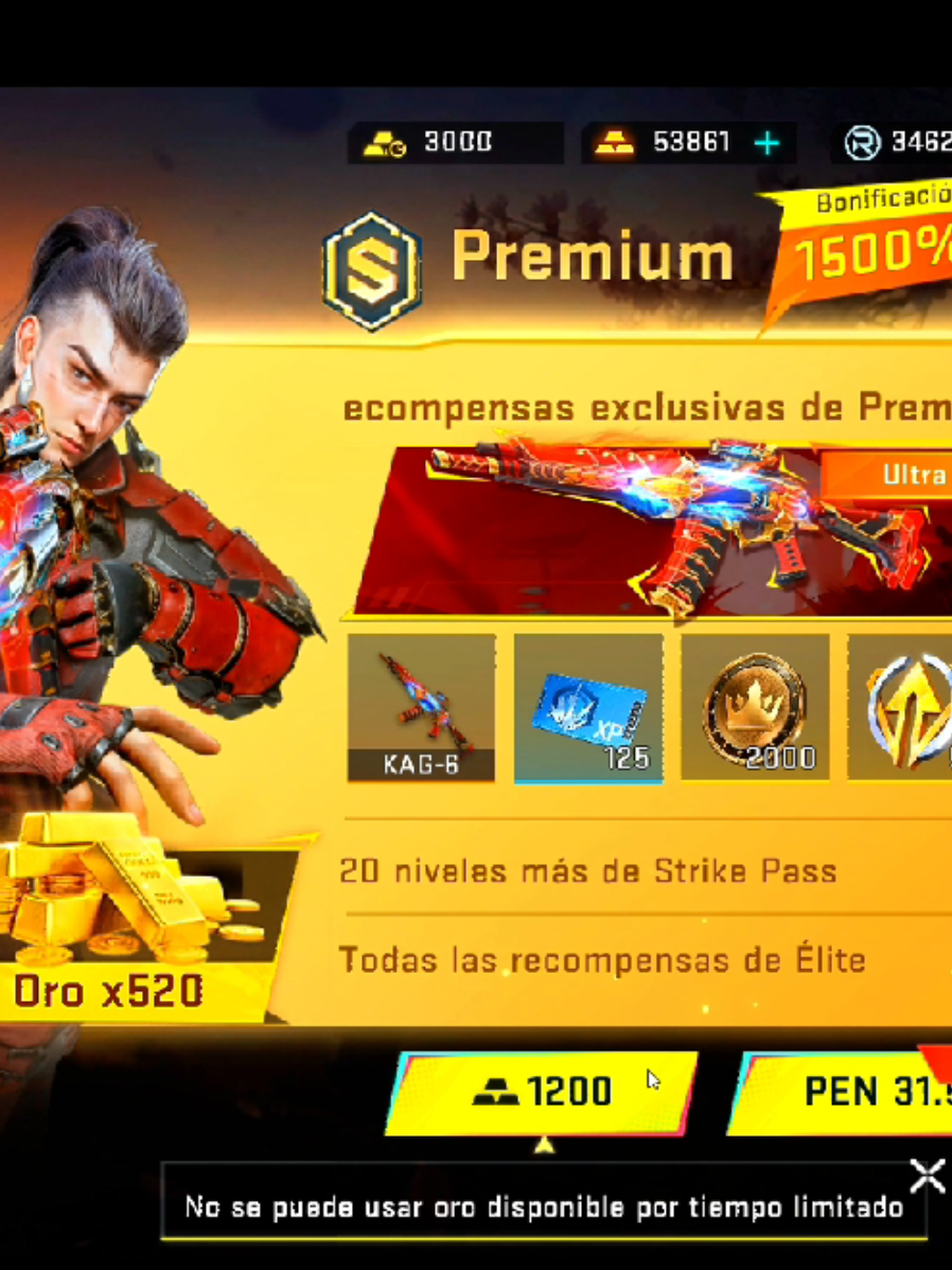 Nuevo pase Premiun #bloodstrike #bloodstrikeclips #bloodstrikemobile #EmbajadorBloodStrike #BloodStrikeLATAM 