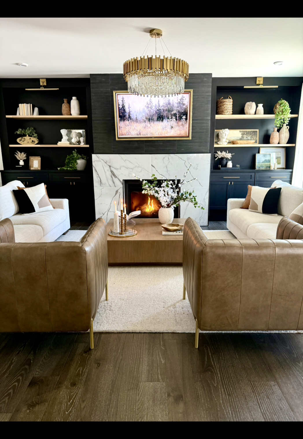 Have faith. 😘🖤 Comment SHOP for product links in my home!✨ #moodyhome #affordableluxury #darkinteriors     