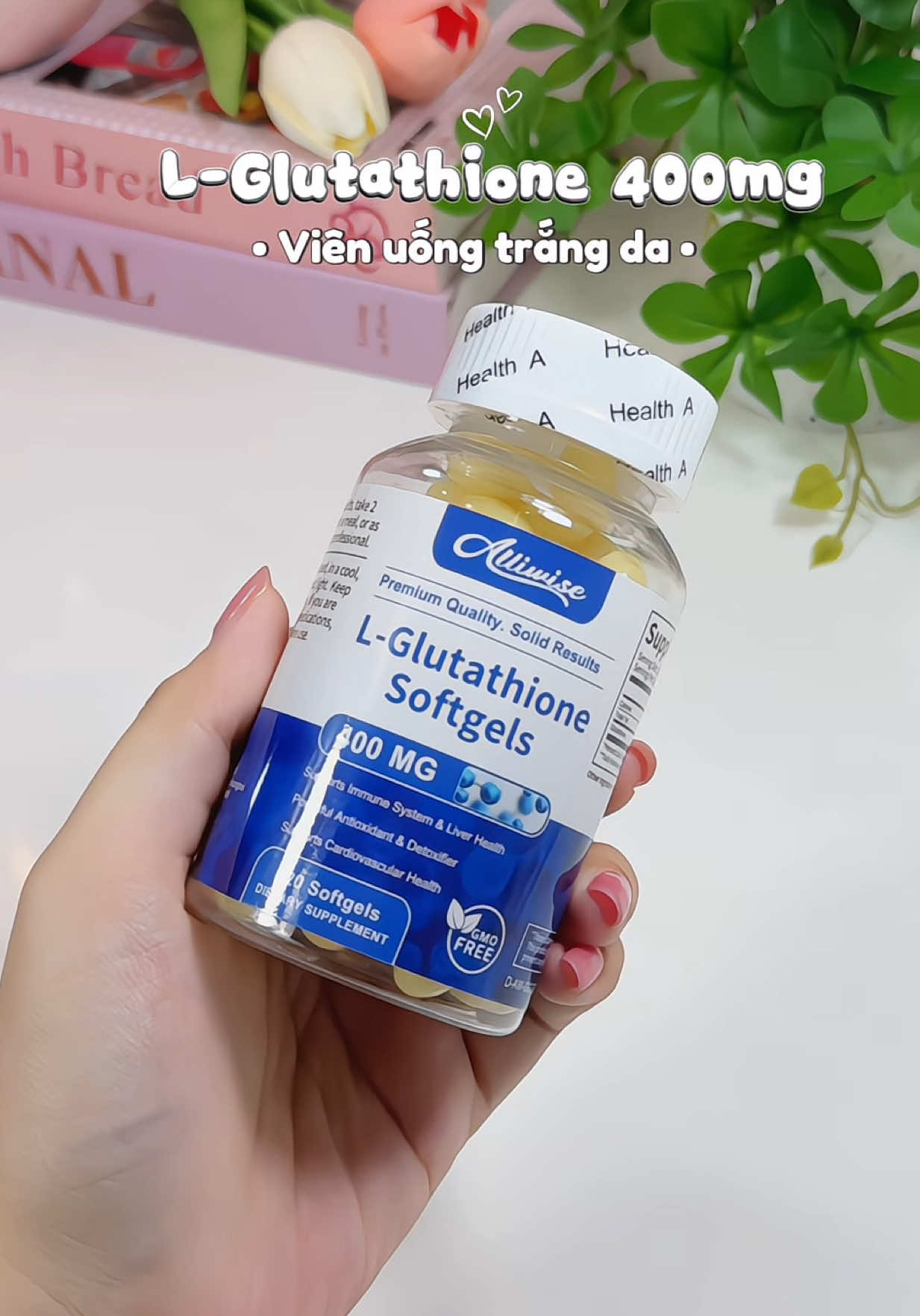 Viên uống trắng da Glutathione #vienuongtrangda #uongtrangda #glutathione #vienuongglutathione #glutathionetrangda 
