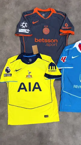 Maillot tottenham Atletico Madrid et inter Milan fourth disponible chez Mdsport au +221778674612 Livraison partout dans le monde #galsen_tiktok #flypシ #t90 #football #pourtoii 
