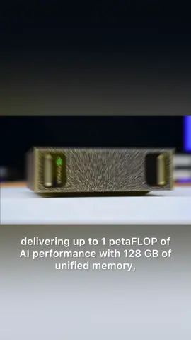 Meet the NVIDIA DGX Spark — a desktop-sized AI powerhouse that delivers supercomputer-level performance! With the Grace Blackwell chip and up to 1 petaFLOP of AI power, this tiny beast can train models with hundreds of billions of parameters right from your desk. Would you want one of these in your setup? #Nvidia #DGXSpark #AI #TechNews #FutureTech