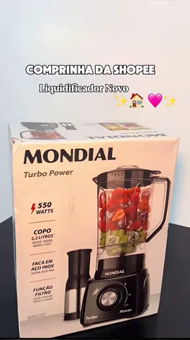 Liquidificador Pratic Turbo L98B Mondial Preto 127V#liquidificador #liquidificadormondial #mondial 